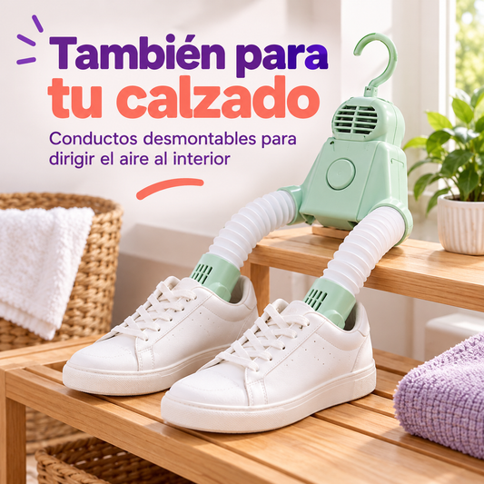 DryGo™ | Percha secadora eléctrica para ropa y calzado